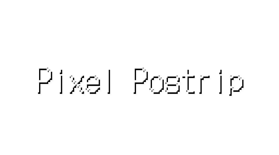 Pixel Postrip ロゴ